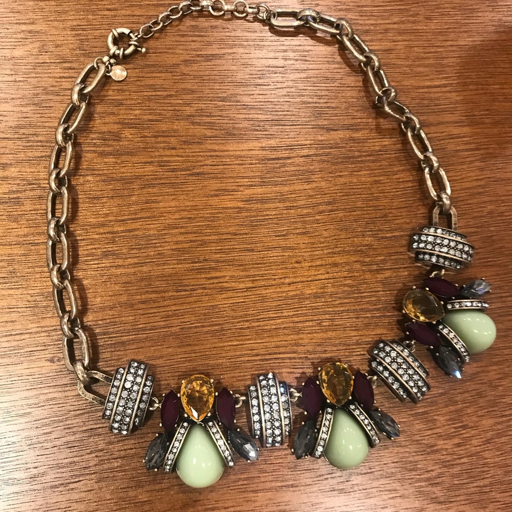 Multi Color Statement Necklace